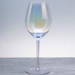Rainbow Ion-plated Colorful Wine Glass