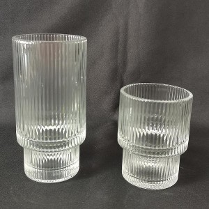 Food-Grade Clear Glass Cup – Highball & Lowball Glasses