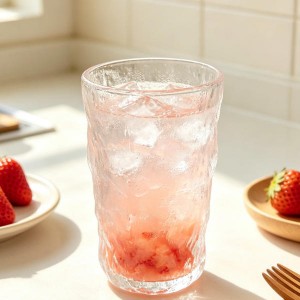 Clear Glass Tumbler for Home Use
