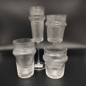 China wine glassware sets factory