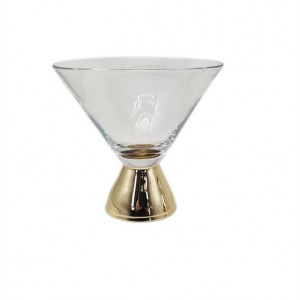 Chrome Plated Whisky Glass