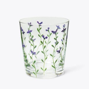 Colorful Decal Machine-Made Glass Cup