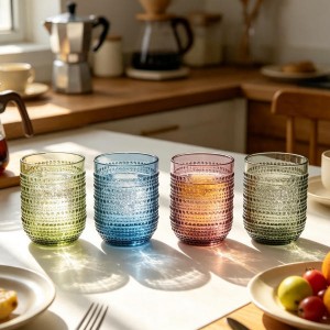 Machine Made Glass Cup — Dishwasher safe