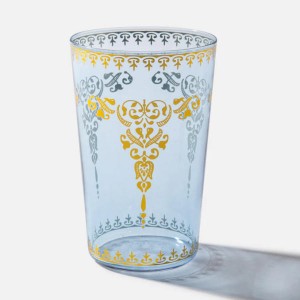 Machine-made Drinkware — Glass Tumbler with Decal