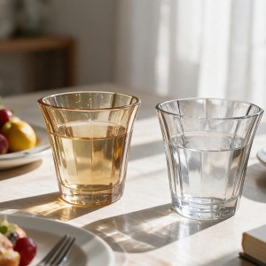Soda-Lime Glass Tumbler — Machine Made & Sprayed Color