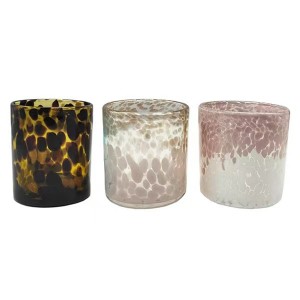 Confetti Eco-Friendly Hand Blown Glass Tumblers