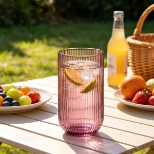 Soda-Lime Glass Tumbler — Machine Made & Solid Colored