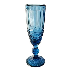 Blue Vintage Pressed Pattern Glassware Collection