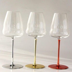 Electroplated Red Wine Glasses