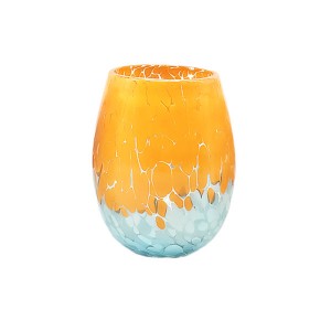 Cocinaware Confetti Stemless Wine Glasses Set