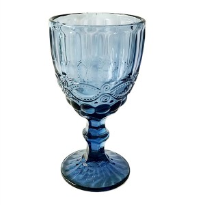 Blue Vintage Pressed Pattern Glassware Collection