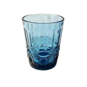Blue Vintage Pressed Pattern Glassware Collection