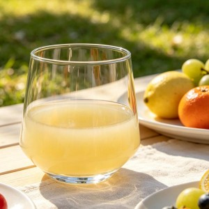 Food-Grade Clear Glass Tumbler – For Water, Milk, Juice, Wine