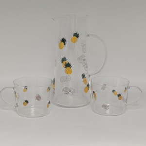 DECAL PAINTING GLASSWARE IN CHINESE MANUFACTURER