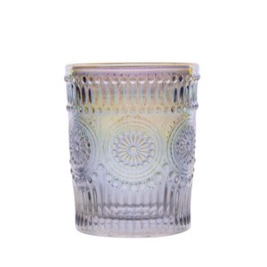Rainbow Ion-plated Glass Tumbler – for Home Use