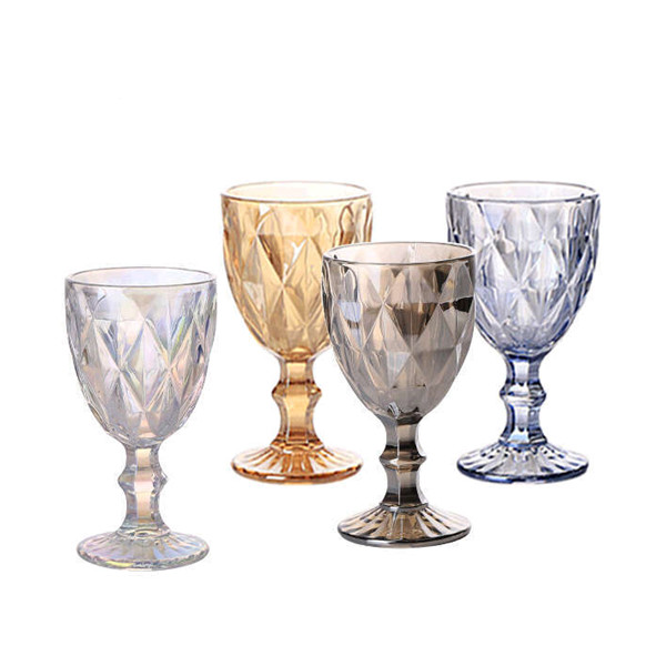 Where to Buy Colored Glassware Ideas: Solid, Muticolored, Lon Plating Sets ?