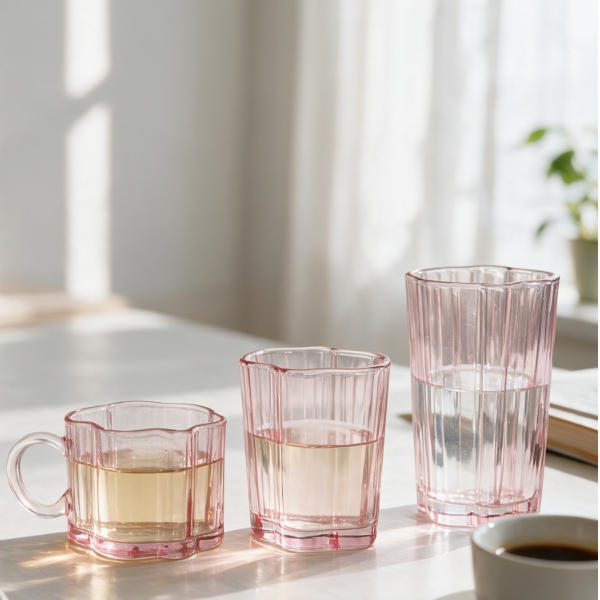 Sprayed Color Drinking Glass — Drinkware Sets Featured Image