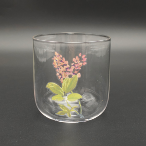 Custom Decal Glass Tumbler – Drinkware