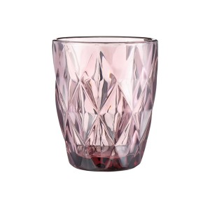 Pressed Dishwasher Safe Colored Glassware Sets