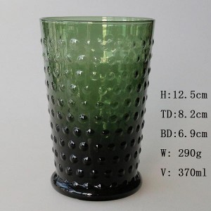 Lead-free Colored Glass Drinking Tumbler