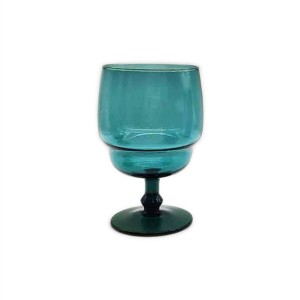 New Cyan Stackable Shape Solid Color  Glass Sets