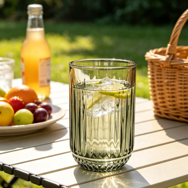 Premium Drinkware — Solid Colored Glass Tumbler Featured Image