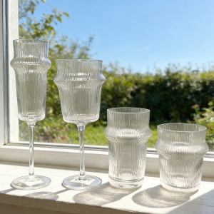 China wine glassware sets factory