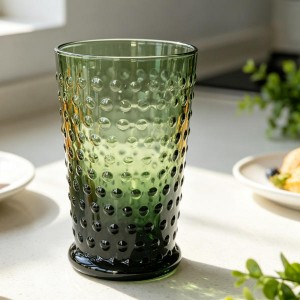 Lead-free Colored Glass Drinking Tumbler