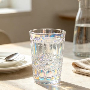 OEM Custom Rainbow Glass Tumbler