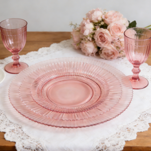 Sprayed Color Glass Plate Manufacturer & Supplier Glassware