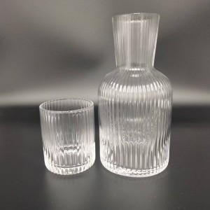 CLEAR GLASSWARE SET MANUFACTURE  MADE IN CHINA