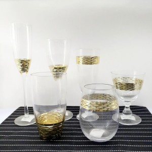 Gold Engraved Drinkware