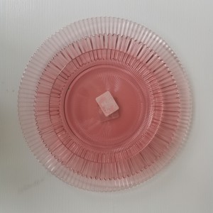 Sprayed Color Glass Plate Manufacturer & Supplier Glassware