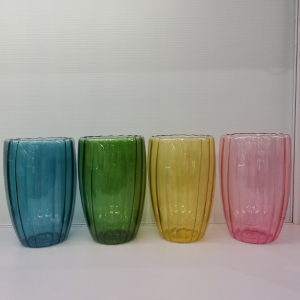 Double Wall Glass Tumbler for Coffee, Tea and Water