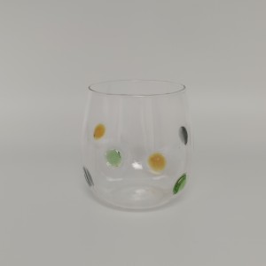 Confetti Stemless Tumbler Drinking Glasses Supplier