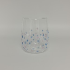 Confetti Stemless Tumbler Drinking Glasses Supplier