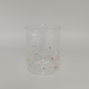 Confetti Stemless Tumbler Drinking Glasses Supplier