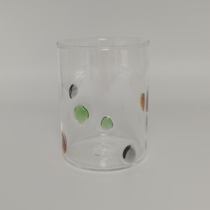 Confetti Stemless Tumbler Drinking Glasses Supplier