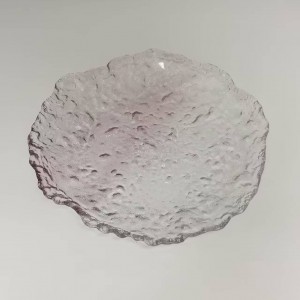 Glass Charger Plate and Salad Bowl Sets