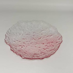 Glass Charger Plate and Salad Bowl Sets