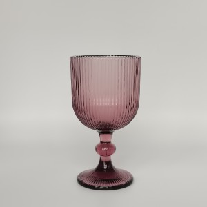 Machine Made Ribbed Glassware Manufacturer
