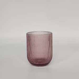 Machine Made Ribbed Glassware Manufacturer