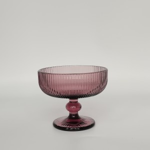 Machine Made Ribbed Glassware Manufacturer