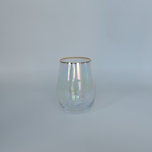 Ion Plating +Gold Rim Glassware Manufacturer