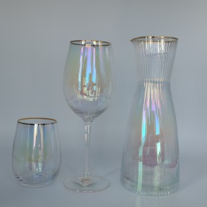 Ion Plating +Gold Rim Glassware Manufacturer