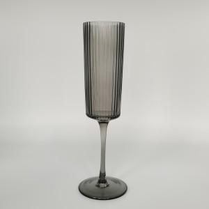 Ribbed Vertical Drinking Manufacturer & Supplier Glasses