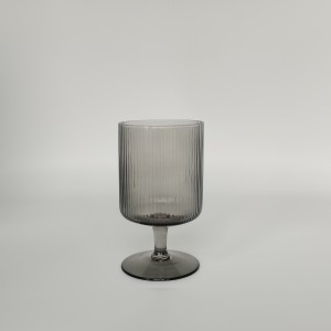 Ribbed Vertical Drinking Manufacturer & Supplier Glasses