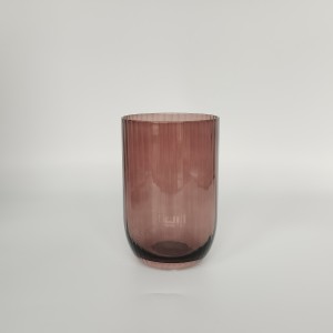 Ribbed Vertical Drinking Manufacturer & Supplier Glasses