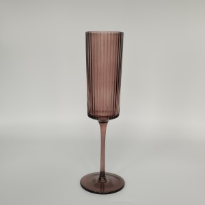 Ribbed Vertical Drinking Manufacturer & Supplier Glasses