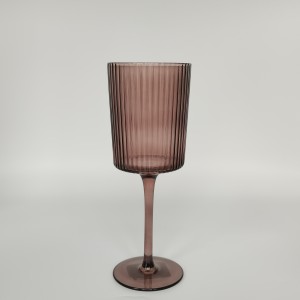 Ribbed Vertical Drinking Manufacturer & Supplier Glasses